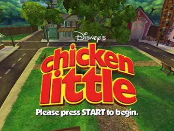 Chicken Little (USA) screen shot title